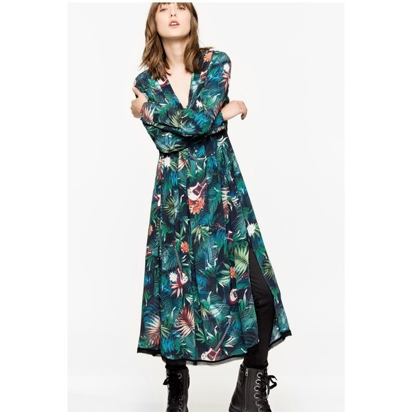 Zadig & Voltaire Roux Jungle Dress long size S excellent condition - Picture 1 of 5
